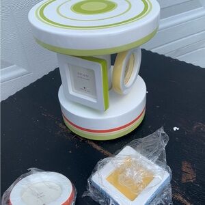 RedEnvelope Musical Carousel Photo Frame w/ Box Nursery Decor Rock-a-Bye Baby